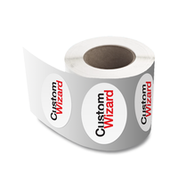 Custom Oval Roll Labels Online