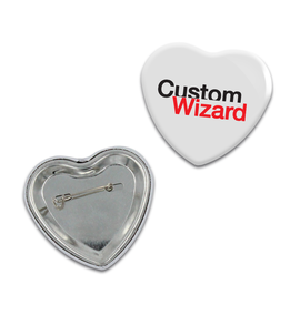 Order Our Premium Heart Button Badges Online